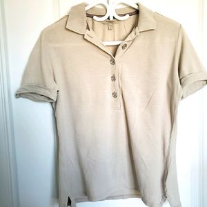 BURBERRY -  polo- Beige